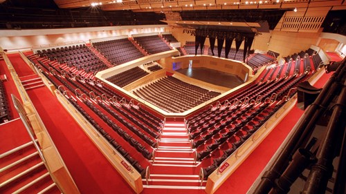 Glasgow Royal Concert Hall Main Auditorium Empty