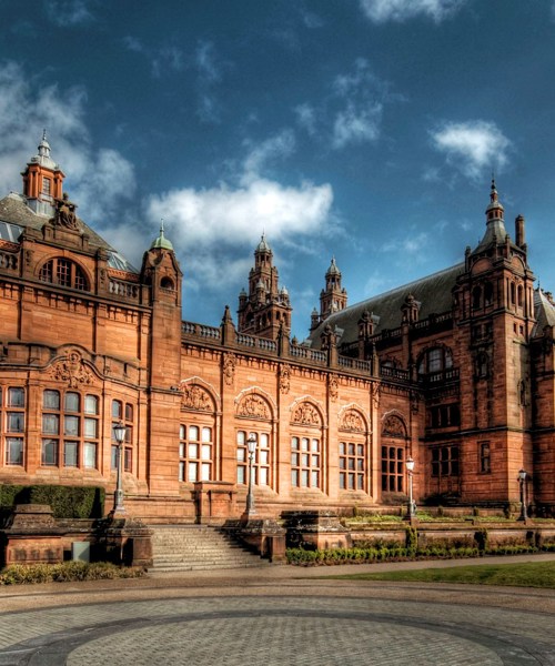 Kelvingrove Art Gallery and Museum from Argyle Street.