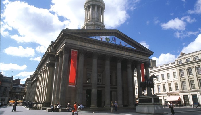 Gallery of Modern Art - a grand neo-classical building