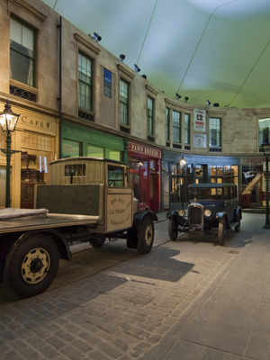 Riverside Museum replica street