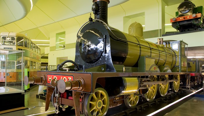 Riverside Museum locomotive