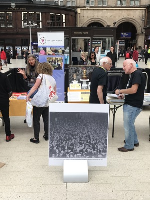 Benny Lynch exhibition at Central station