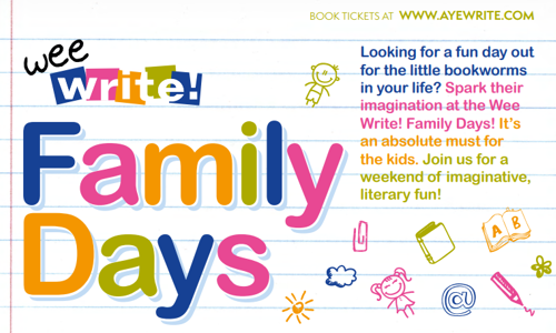 Wee Write! Family Days logo