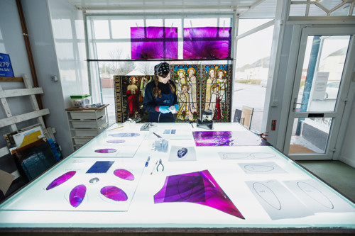 VA Dundee Rainbow Glass Studio