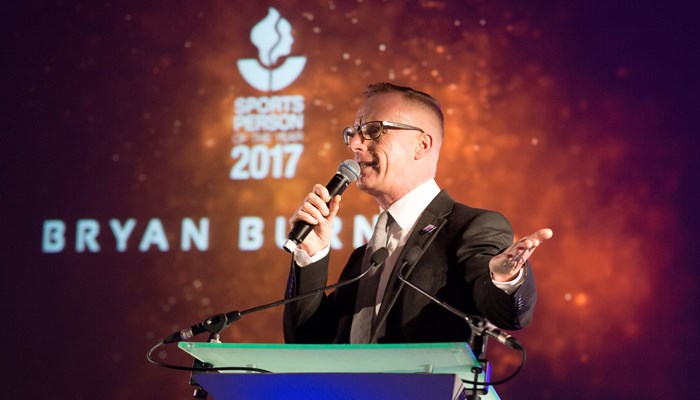 Speaker at Sports Person of the Year Award 2017