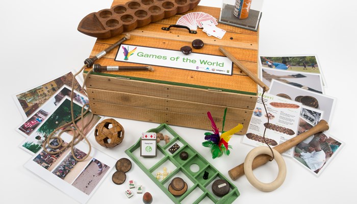 image of Games of the World reminiscence box from open museum