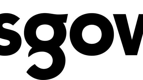 Black text logo 'Glasgowlife'
