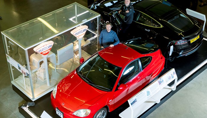 image of the Going Green display at Riverside Museum