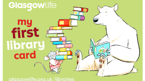 Glasgow Life Libraries launch new my first library card design ...