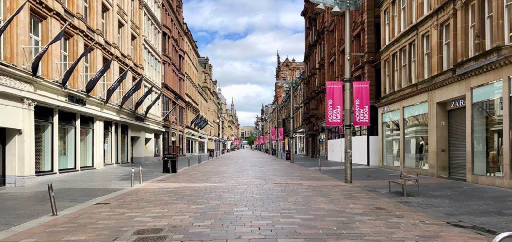 Mr. Gordon Knox: Serene not mean streets of Glasgow