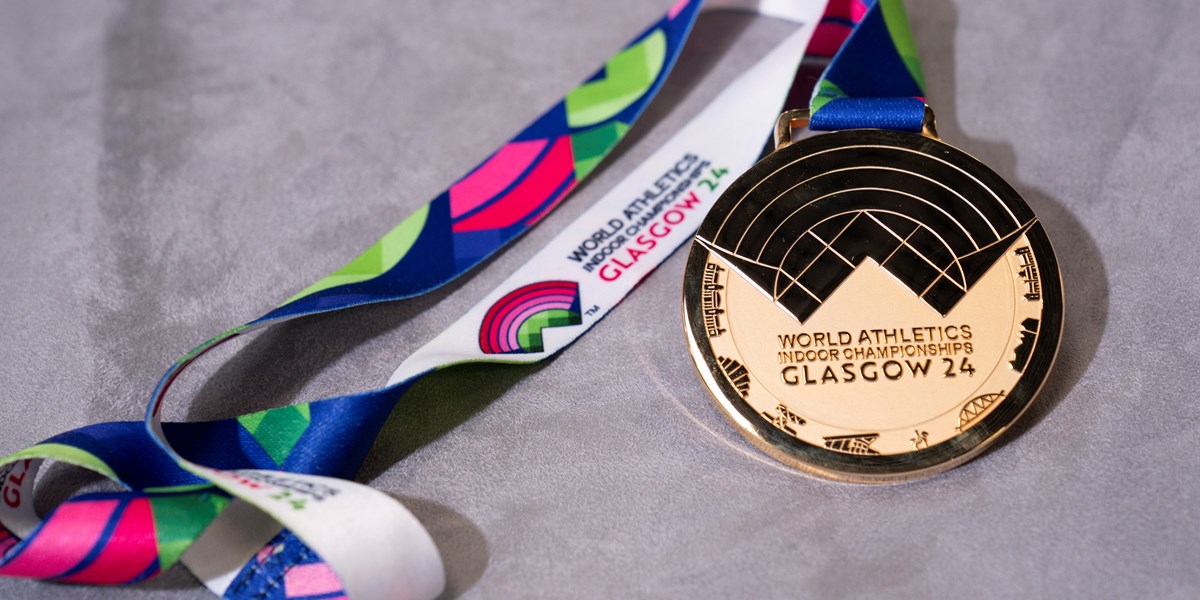 World Athletics Indoor Championships Glasgow 2024 medals revealed