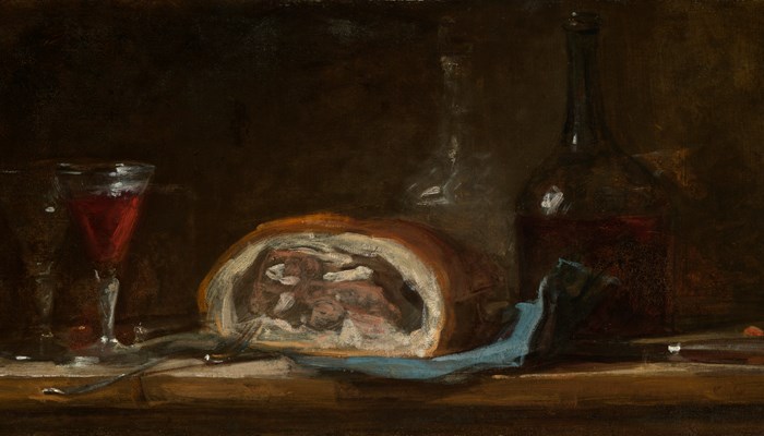 Still Life, in the manner of Jean Baptiste Siméon Chardin. Gifted by Sir William Burrell to the City of Glasgow, 1944. Image © CSG CIC Glasgow Museums Collection. 