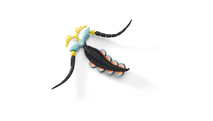 insect shaped colourful brooch