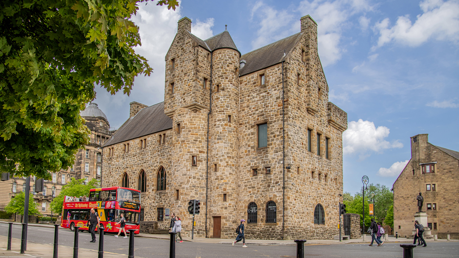 Photograph showing the exterior of St Mungo Museum of Religious Life and Art