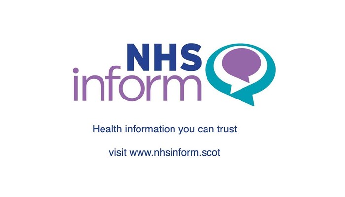 NHS inform logo on white background