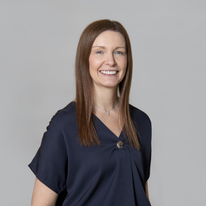 A headshot of Kay Morrison, Chief Executive of Glasgow Life.