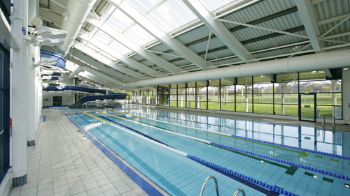 Image of the main swimming pool at Glasgow Club Bellahouston