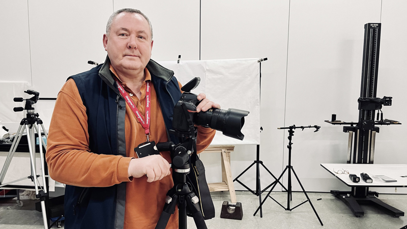 Photograph of Jim Dunn, photographer